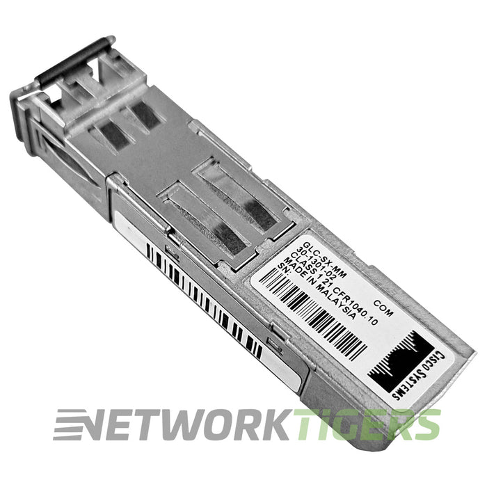 NEW Cisco GLC-SX-MM 1GB BASE-SX 850nm MMF LC SFP Transceiver (Without DOM)