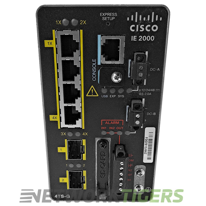NEW Cisco IE-2000-4TS-G-L IE 2000 4x FE RJ45 2x 1GB SFP Switch