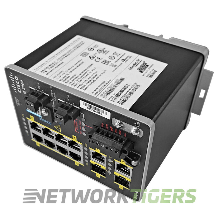 NEW Cisco IE-2000-8TC-G-L 8x FE RJ45 2x 1GB Combo Switch