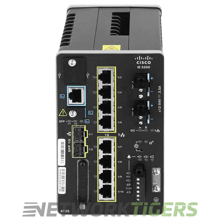 NEW Cisco IE-3400-8P2S-E IE 3400 Rugged Series 8x 1GB PoE RJ45 2x 1GB SFP Switch
