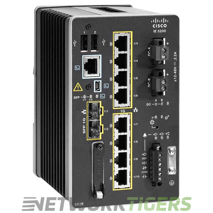 NEW Cisco IE-3400-8T2S-E Catalyst IE 3400 8x 1GB RJ45 2x 1GB SFP Switch