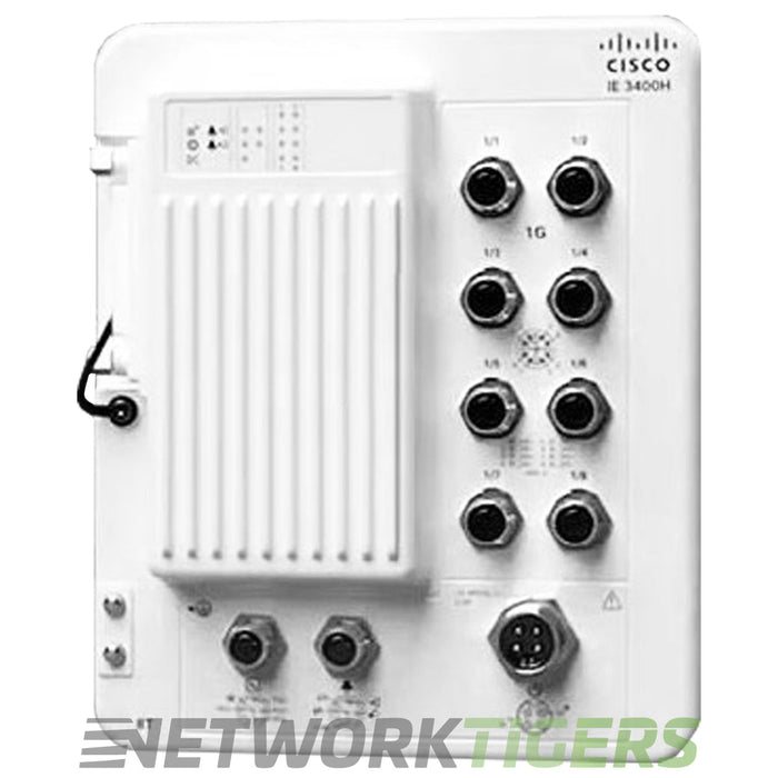 NEW Cisco IE-3400H-8FT-E Catalyst IE3400 Heavy Duty 8x FE M12 Switch