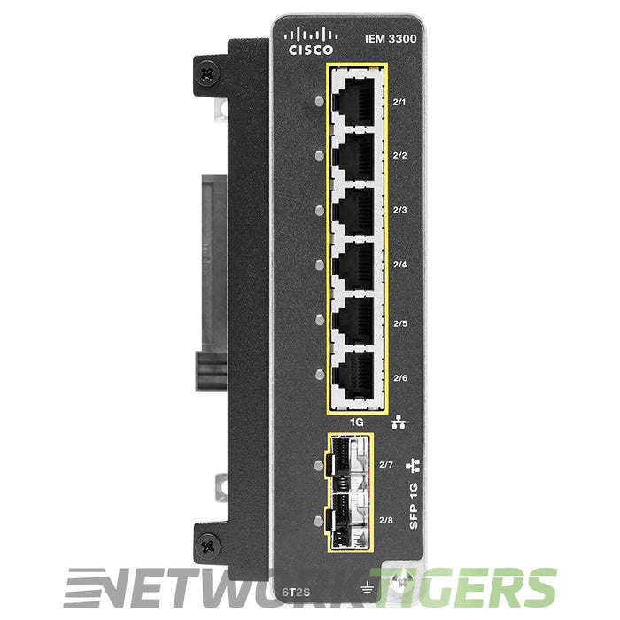 NEW Cisco IEM-3300-6T2S Catalyst IE3300 Rugged 6x 1GB 2x 1GB SFP Switch Module