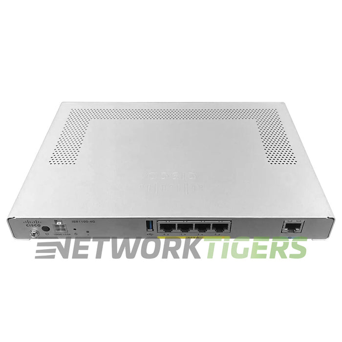 NEW Cisco ISR1100-4G ISR 1000 Series 4x 1 Gigabit RJ45 Router