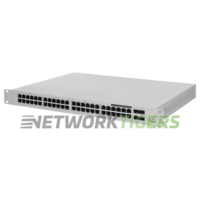 NEW Cisco MS130-48X-HW Meraki 48x PoE+ RJ-45 4x 10GB SFP+ Unclaimed Switch