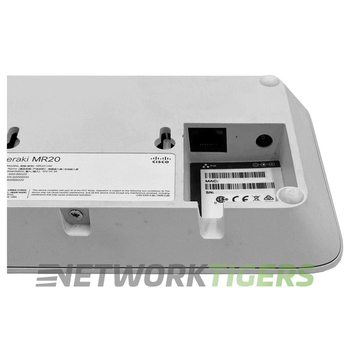 NEW Cisco Meraki MR20-HW Dual-Band 2x2:2 802.11ac Wave 2 MU-MIMO Unclaimed WAP