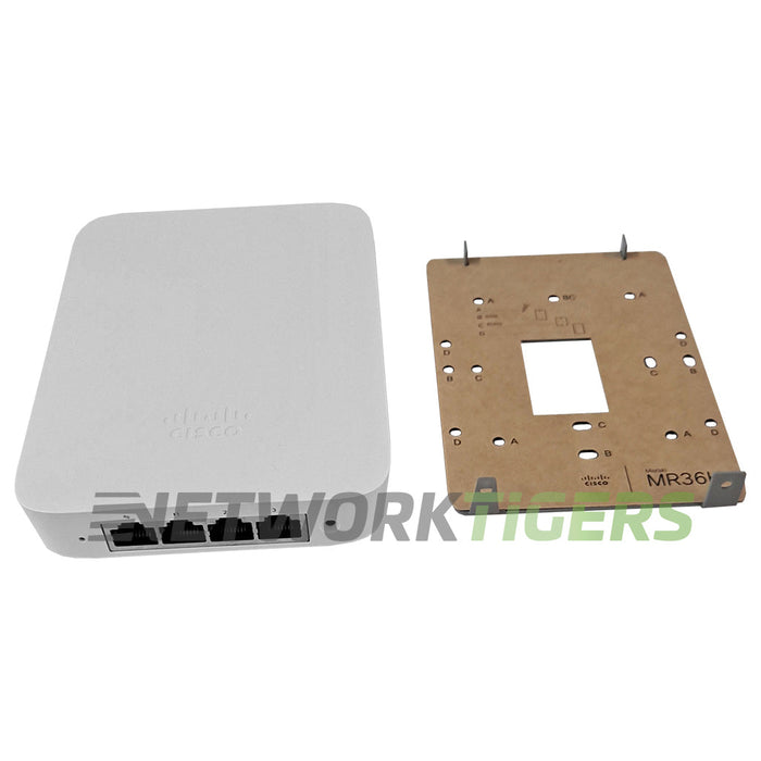 NEW Cisco Meraki MR36H-HW Wi-Fi 6 802.11ax Int Ant Wall Switch Unclaimed WAP