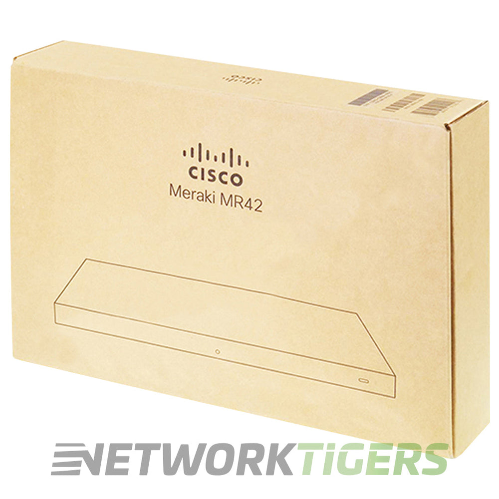 NEW Cisco Meraki MR42-HW Cloud Managed Wi-Fi 5 802.11ac Int Ant Unclaimed WAP