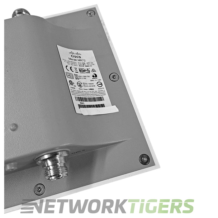 NEW Cisco Meraki MR72-HW Outdoor 3x Radio 2x2 802.11ac MIMO Wave 2 Unclaimed WAP