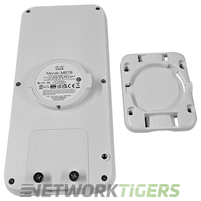 NEW Cisco Meraki MR78-HW Dual-Band 802.11ax 2x2:2 Unclaimed Wireless AP