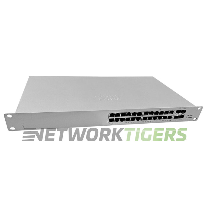 NEW Cisco Meraki MS120-24-HW 24x 1GB RJ45 4x 1GB SFP Unclaimed Switch