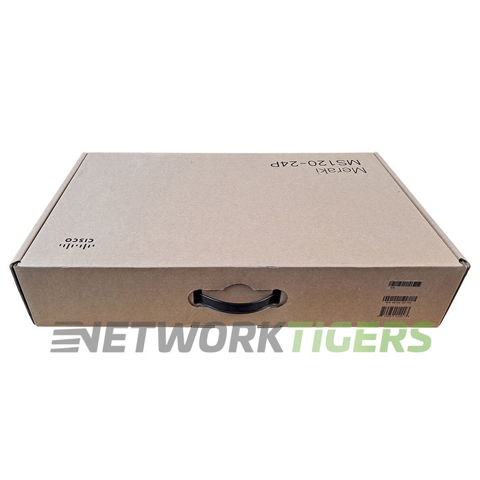 NEW Cisco Meraki MS120-24P-HW 24x 1GB PoE+ RJ45 4x 1GB SFP Unclaimed Switch