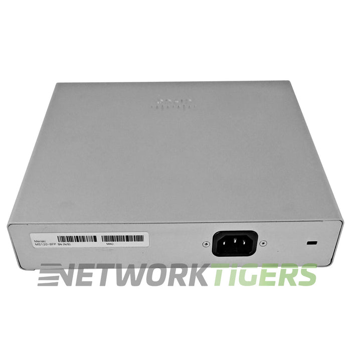 NEW Cisco Meraki MS120-8FP-HW 8x 1GB PoE+ RJ45 2x 1GB SFP Unclaimed Switch