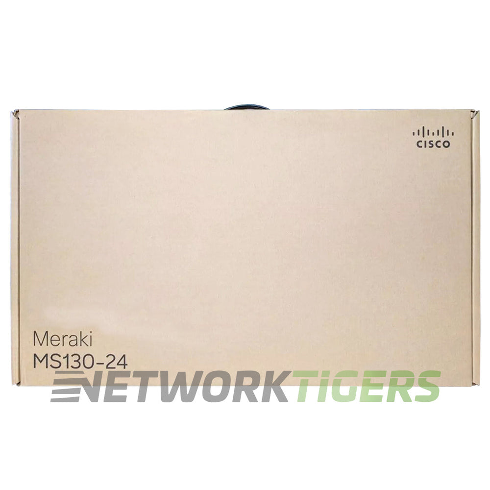 NEW Cisco Meraki MS130-24-HW 24x 1GB RJ45 4x 1GB SFP Unclaimed Switch