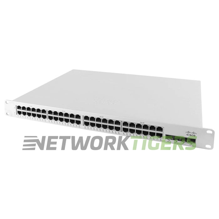 NEW Cisco Meraki MS210-48LP-HW 48x 1GB PoE RJ-45 4x 1GB SFP Unclaimed Switch