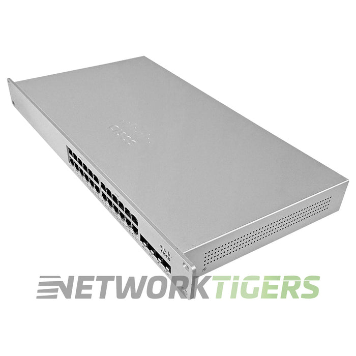 NEW Cisco Meraki MS225-24P-HW 24x 1GB PoE+ RJ-45 4x 10GB SFP+ Unclaimed Switch