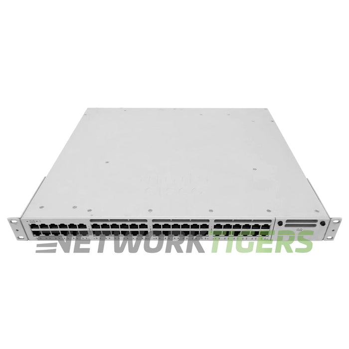 NEW Cisco Meraki MS390-48P-HW 48x 1GB PoE+ RJ45 1x Module Slot Unclaimed Switch