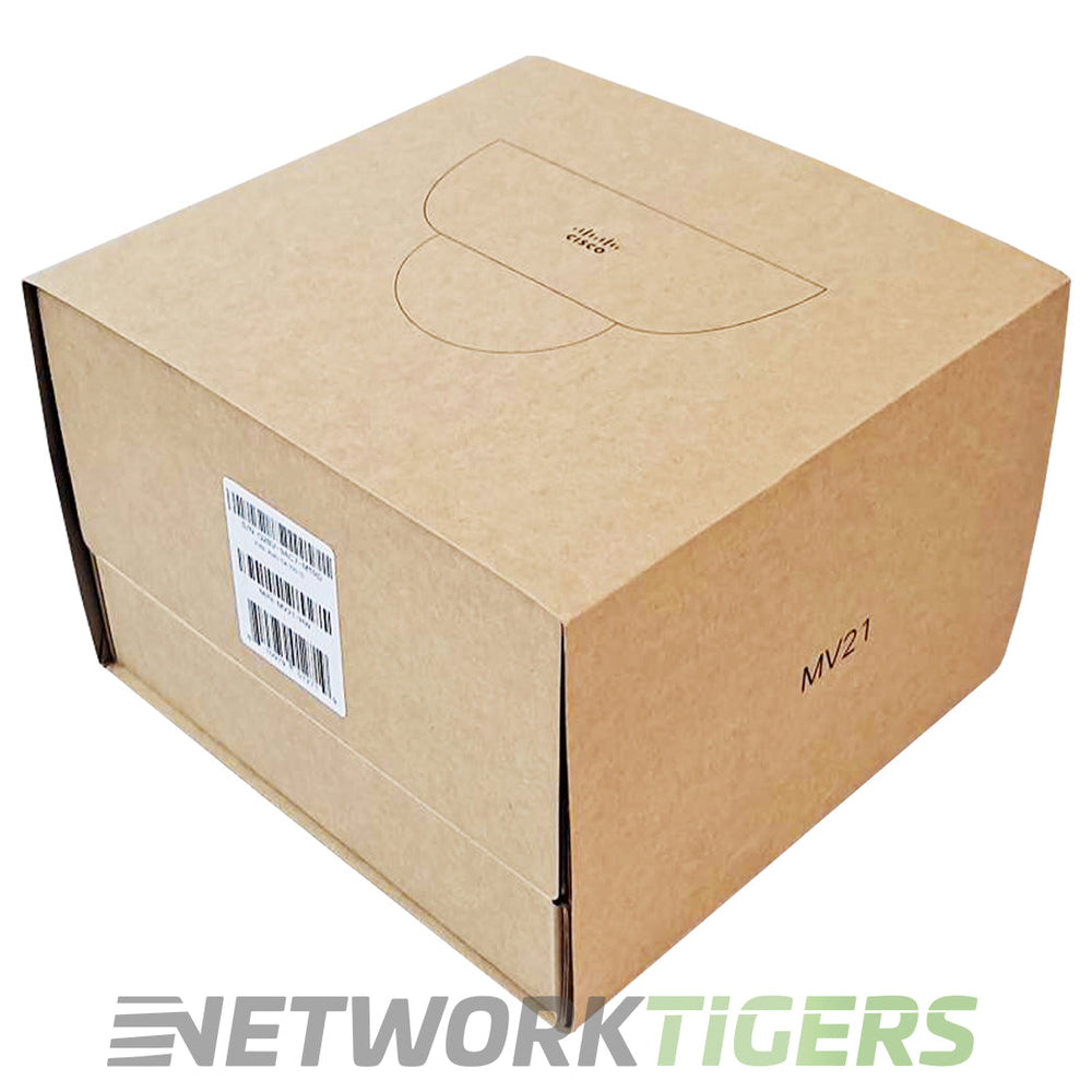 NEW Cisco Meraki MV21-HW Cloud Managed Indoor Security Camera - Unclaimed