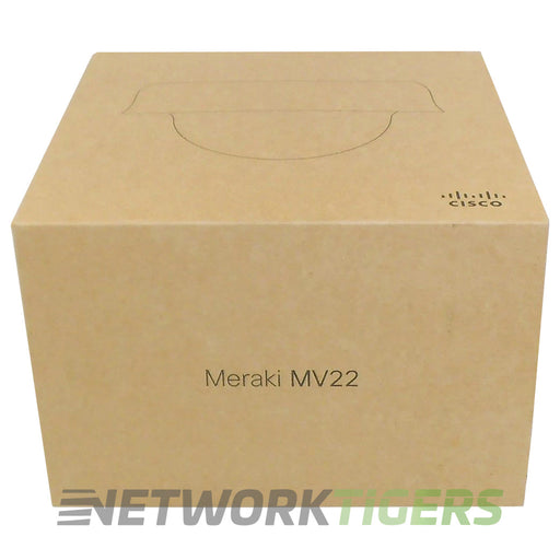 NEW Cisco Meraki MV22-HW 256GB Storage Varifocal Indoor Dome Camera