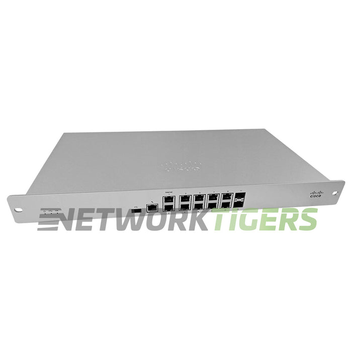 NEW Cisco Meraki MX84-HW 500 Mbps 10x 1GB RJ45 2x 1GB SFP Unclaimed Firewall