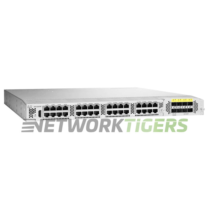 NEW Cisco N2K-C2232TM-E 32x 10GB Copper 8x 10GB SFP+ B-F Airflow Fabric Extender