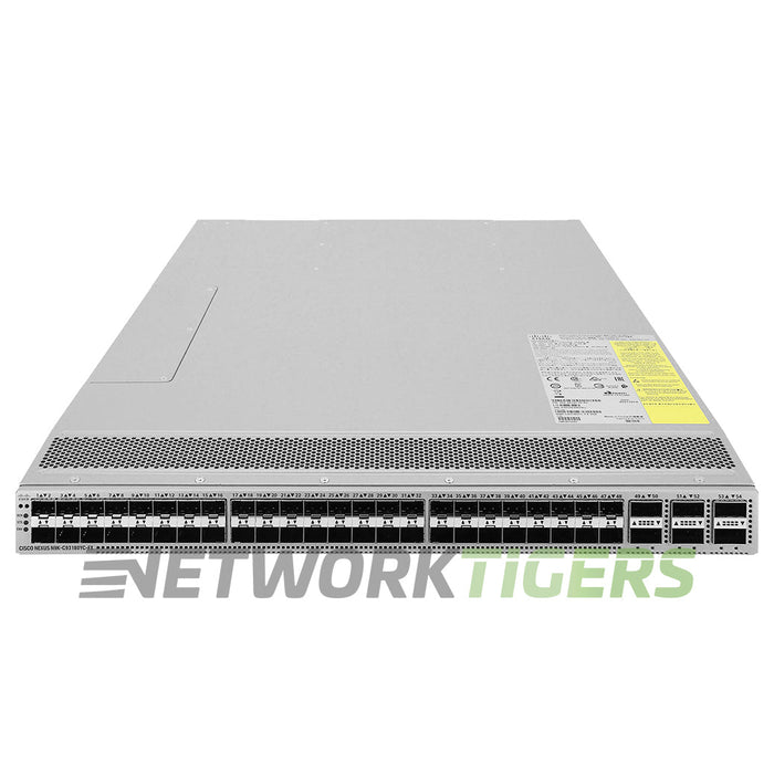 NEW Cisco N9K-C93180YC-FX3 48x 25GB SFP28 6x 100GB QSFP28 B-F Air Switch