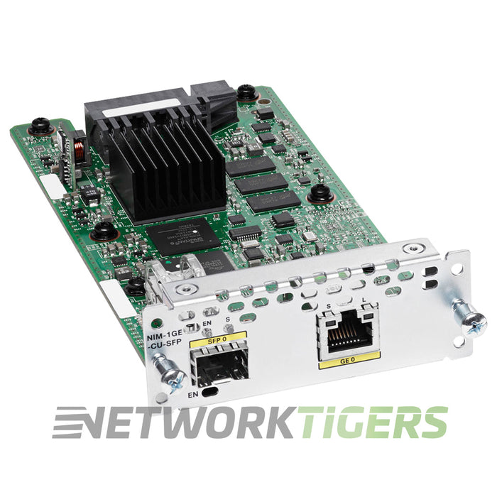 NEW Cisco NIM-1GE-CU-SFP ISR 4000 1x 1GB Combo (SFP/RJ45) Router Module