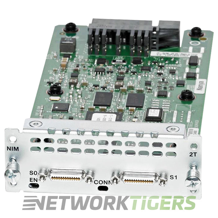 NEW Cisco NIM-2T ISR 4000 Series 2x Serial Port Router Interface Module
