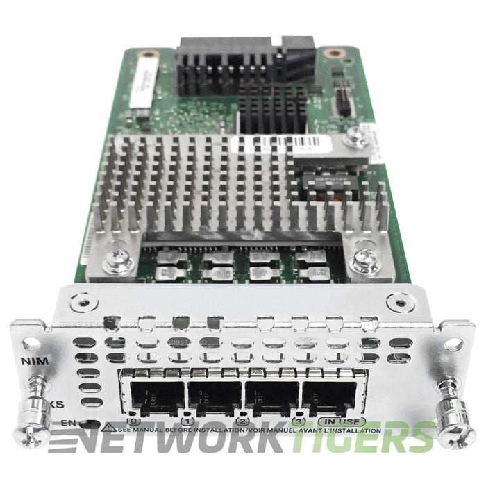 NEW Cisco NIM-4FXS ISR 4000 Series 4x FXS Router Module