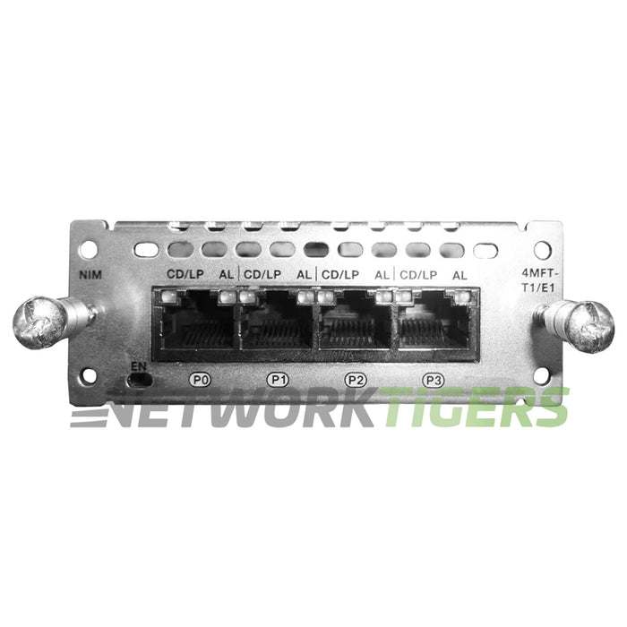 NEW Cisco NIM-4MFT-T1/E1 ISR 4000 Series 4x T1/E1 Router Module
