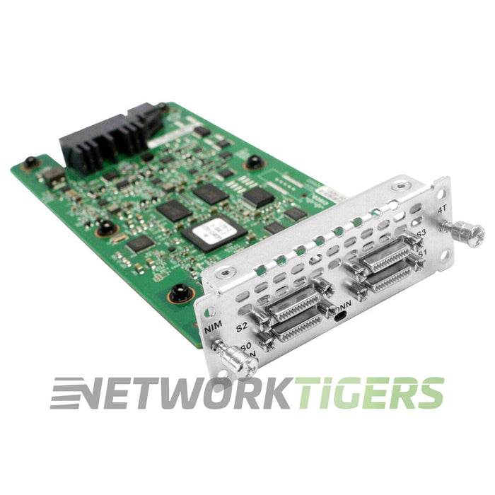 NEW Cisco NIM-4T ISR 4000 Series 4x Serial WAN Router Network Interface Module