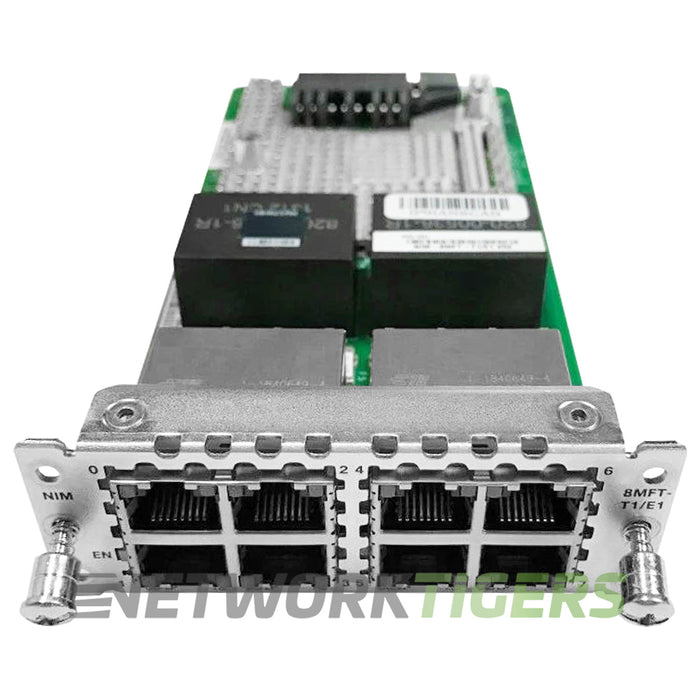 NEW Cisco NIM-8MFT-T1/E1 ISR 4000 Series 8x MultiFlex T1/E1 Router Module