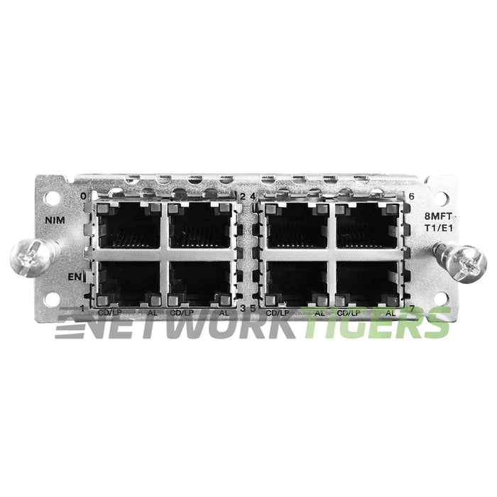NEW Cisco NIM-8MFT-T1/E1 ISR 4000 Series 8x MultiFlex T1/E1 Router Module