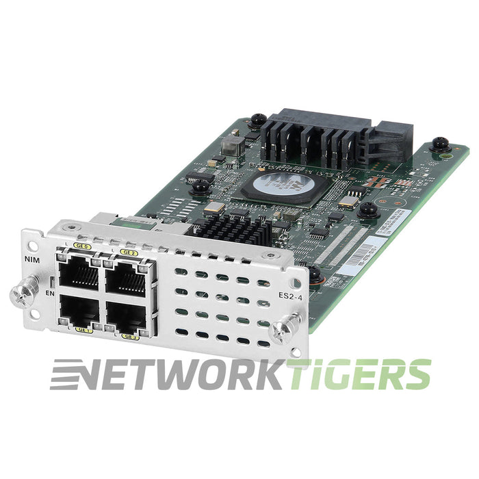 NEW Cisco NIM-ES2-4 ISR 4000 Series 4x 1GB RJ45 Router Module