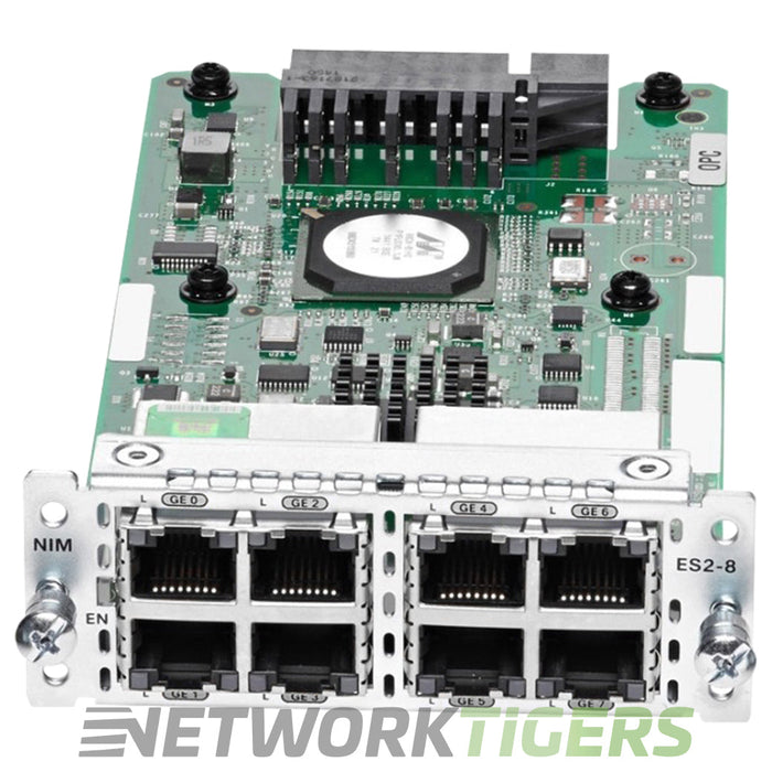 NEW Cisco NIM-ES2-8 ISR 4000 Series 8x 1GB RJ45 Router Module