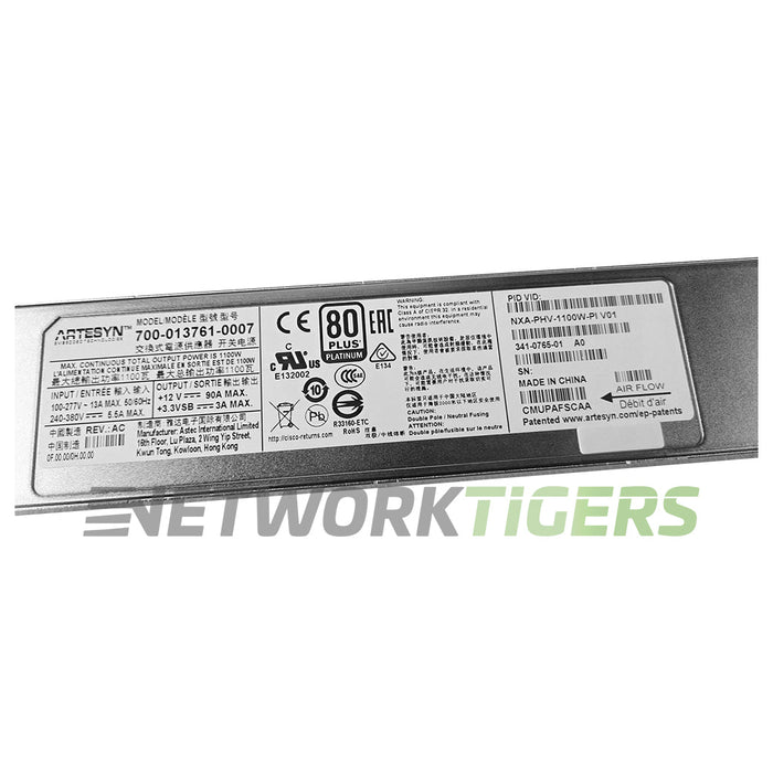 NEW Cisco NXA-PHV-1100W-PE 1100W AC Platinum HV-AC-DC Back-to-Front Airflow PSU