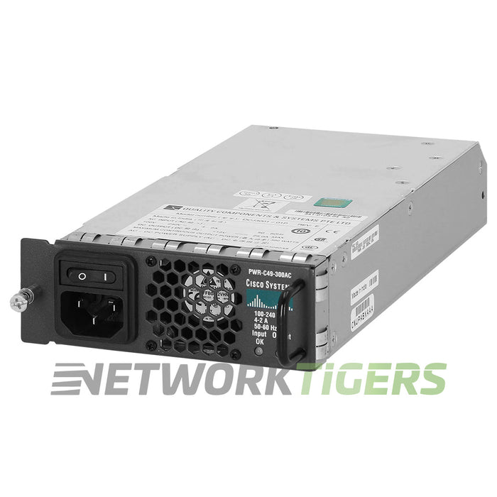 NEW Cisco PWR-C49-300AC Catalyst 4900 Series 300W AC Switch Power Supply