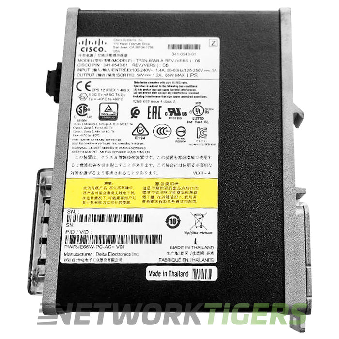 NEW Cisco PWR-IE65W-PC-AC IE 2000 Series 65W AC Switch Power Supply