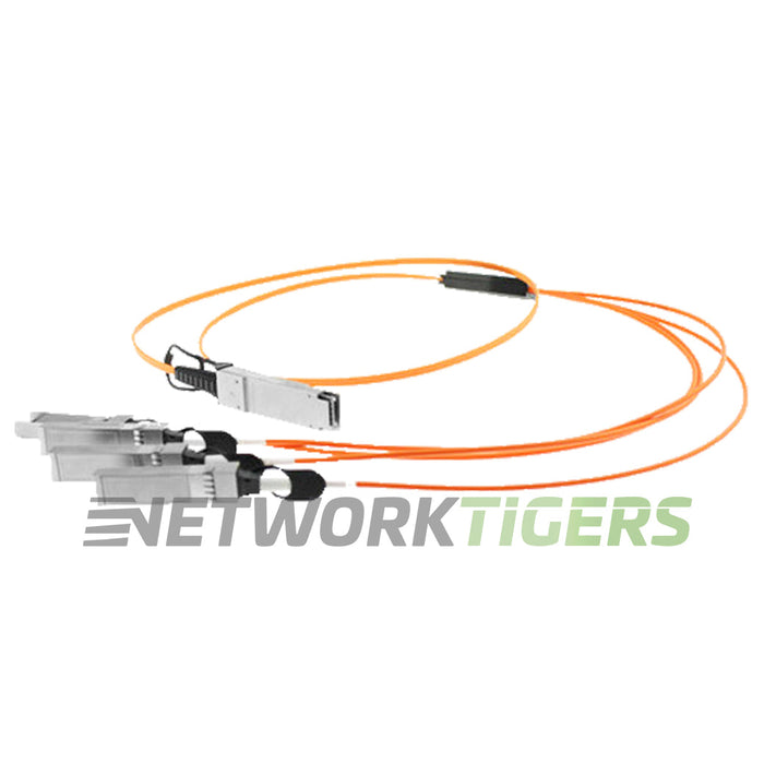 NEW Cisco QSFP-4X10G-AOC1M 1m 1x 40GB QSFP+ to 4x 10GB SFP+ Breakout Cable