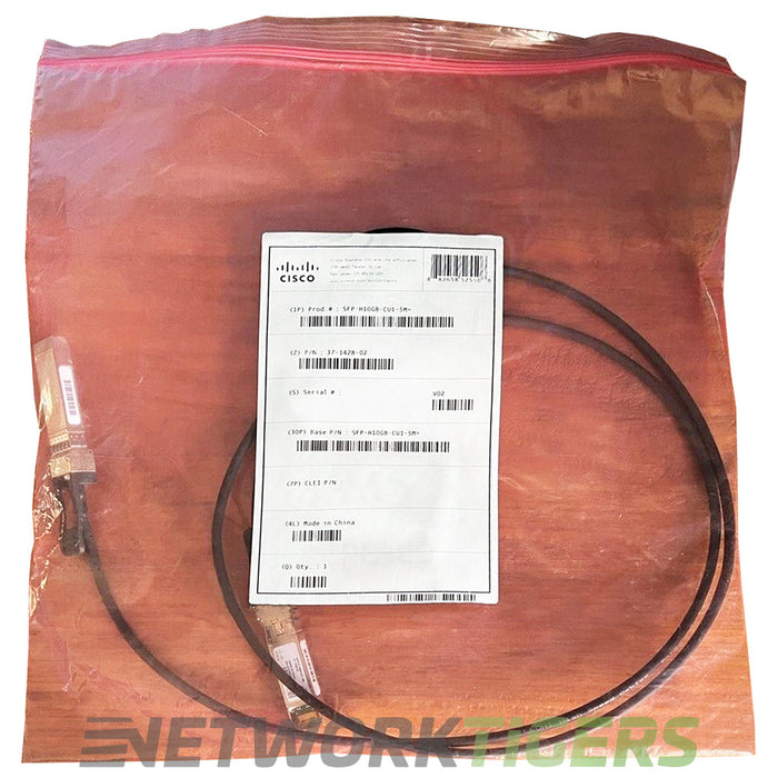 NEW Cisco SFP-H10GB-CU1-5M 1.5m 10GB SFP+ Direct Attach Cable
