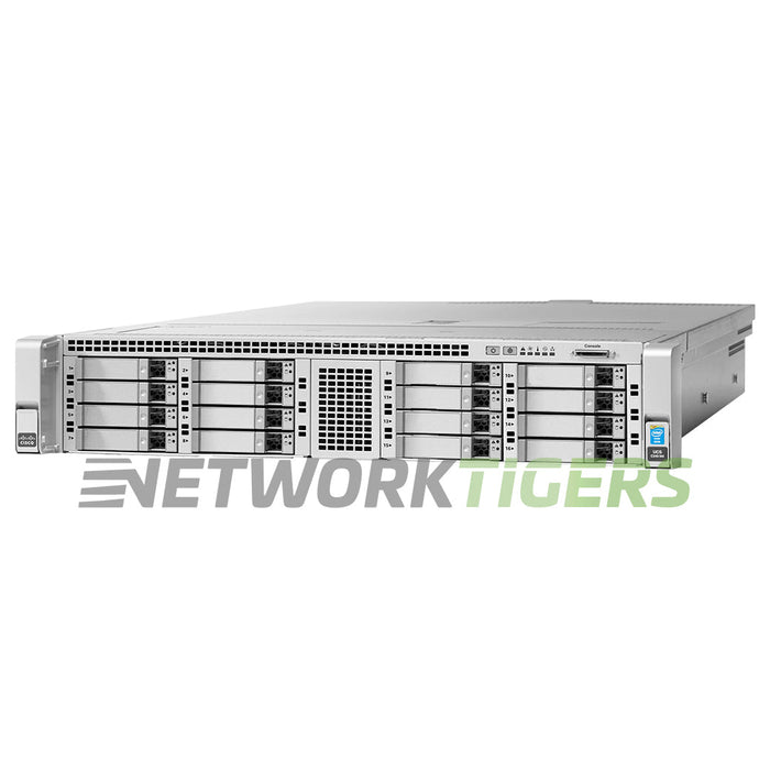 NEW Cisco UCSC-C240-M4S2 16x Drive Slot High-Density SFF Rack Base Server
