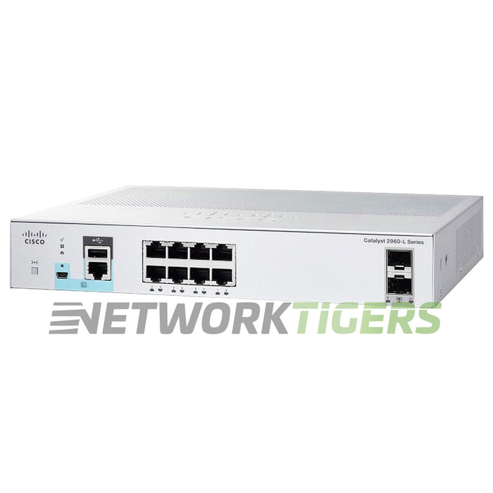NEW Cisco WS-C2960L-SM-16PS 16x 1GB PoE+ RJ45 2x 1GB SFP Switch