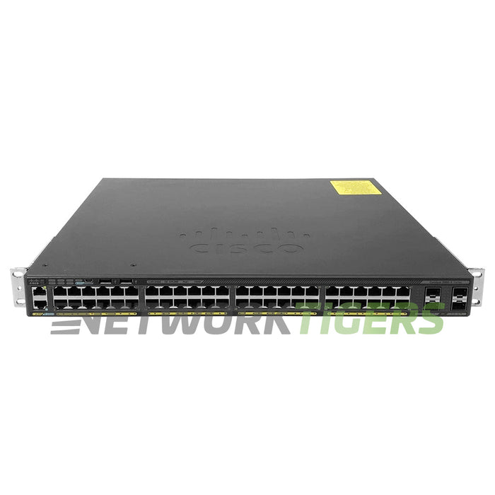 NEW Cisco WS-C2960X-48FPS-L 48x 1GB PoE RJ45 4x 1GB SFP Switch
