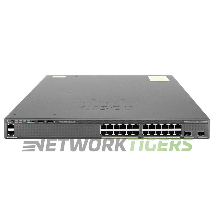 NEW Cisco WS-C2960XR-24TD-I 24x 1GB RJ45 2x 10GB SFP+ Switch