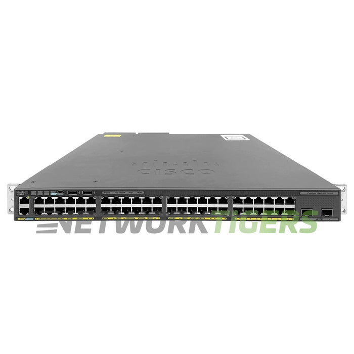 NEW Cisco WS-C2960XR-48FPD-I 48x 1GB PoE RJ45 2x 10GB SFP+ Switch