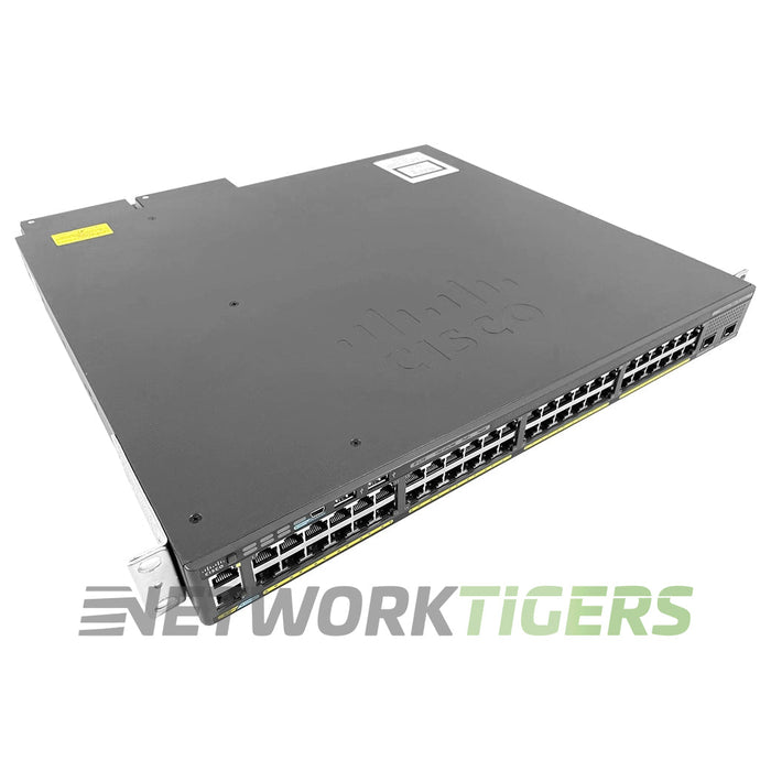 NEW Cisco WS-C2960XR-48FPD-I 48x 1GB PoE RJ45 2x 10GB SFP+ Switch