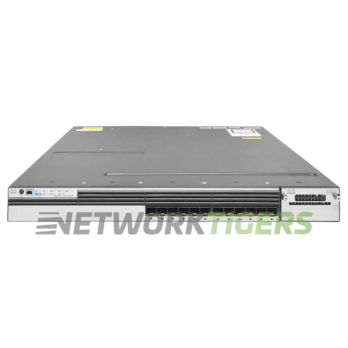 NEW Cisco WS-C3750X-12S-E 12x 1GB SFP 1x Module Slot Switch