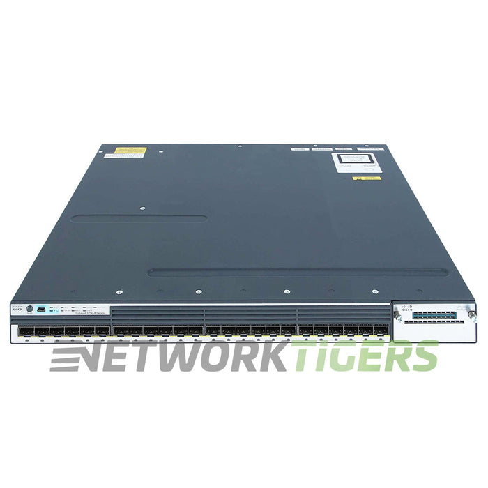 NEW Cisco WS-C3750X-24S-S 24x 1GB SFP 1x Expansion Module Slot Switch