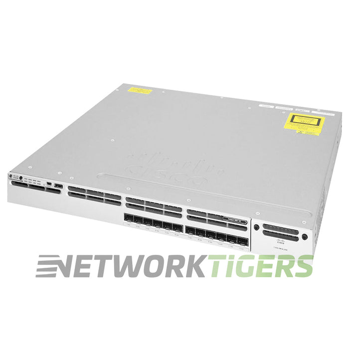 NEW Cisco WS-C3850-16XS-S 12x 10GB SFP+ Switch w/ 4x 10GB SFP+ Module