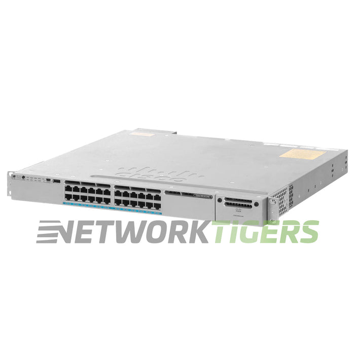 NEW Cisco WS-C3850-24XUW-S 24x MultiGB UPoE RJ45 1x Slot Manages 5x APs Switch